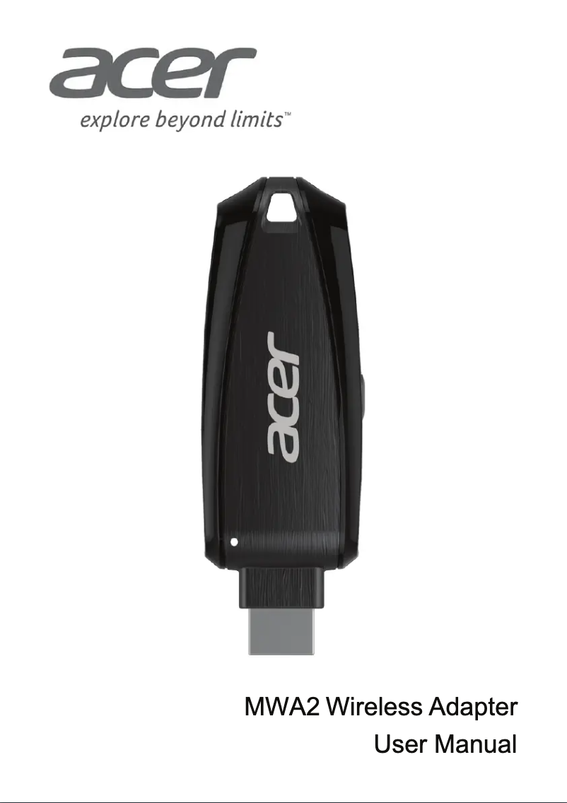 First page image of the manual for H5380BD