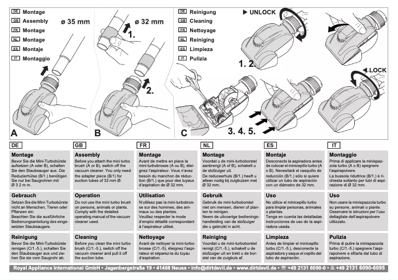 First page image of the manual for M219