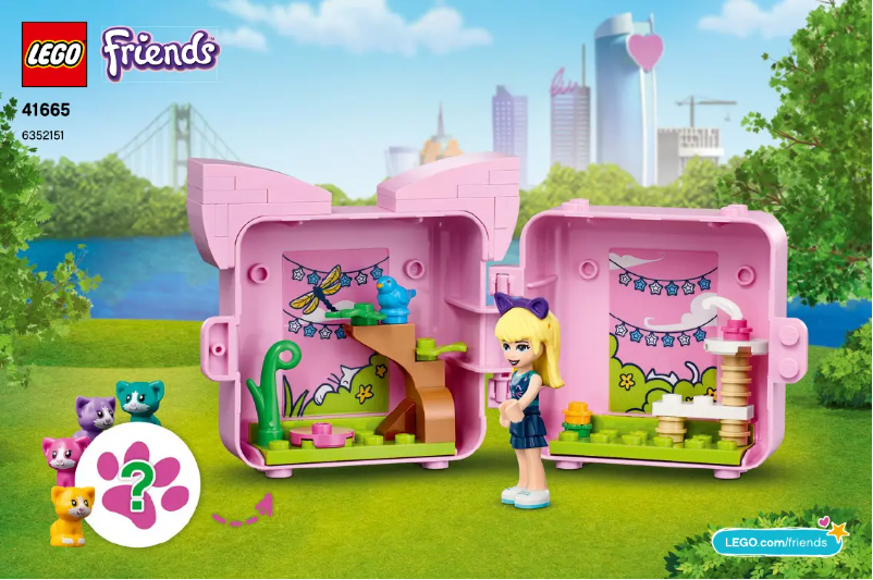 First page image of the manual for Friends 41665