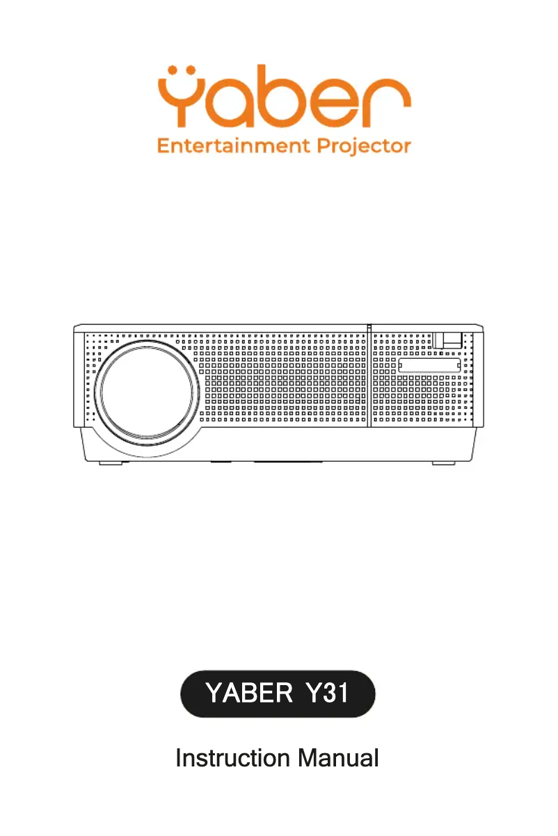 Page 1 of the manual User Manual Yaber Y31