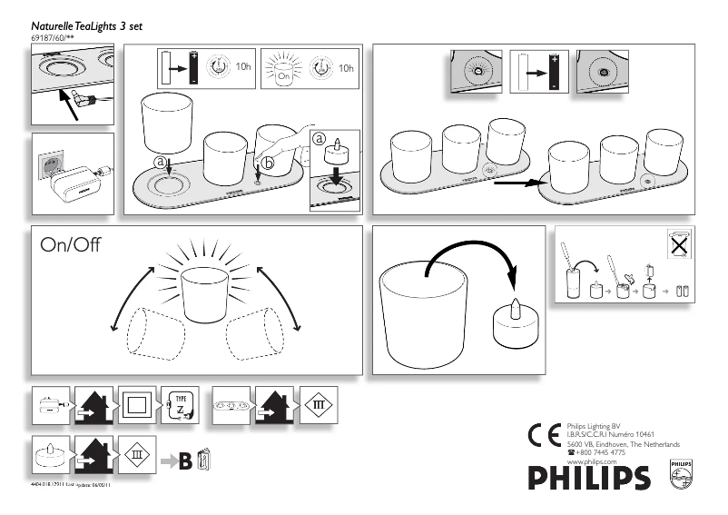 First page image of the manual for Naturelle