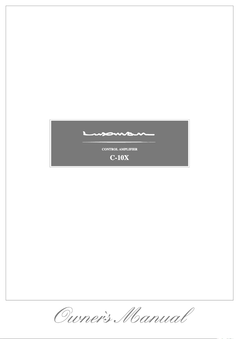 Image de la première page du manuel de l'appareil C-10X