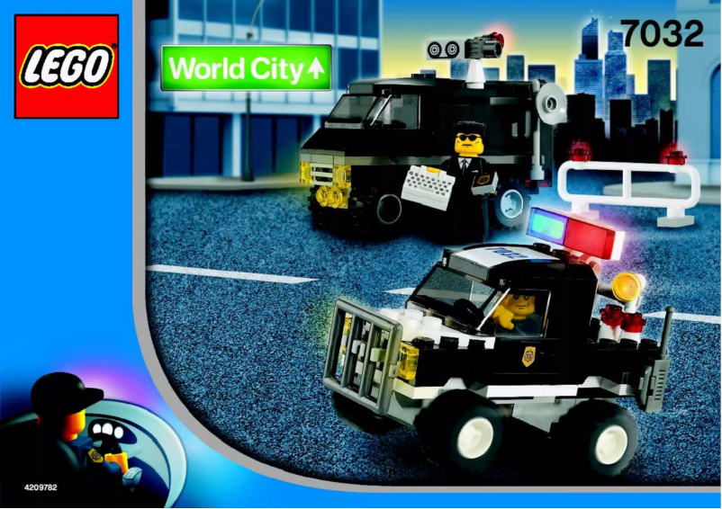 First page image of the manual for World City 7032