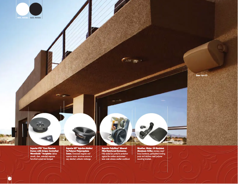 Page 1 of the manual Technical Sheet Paradigm Stylus 270