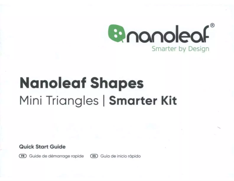 Page 1 of the manual User Manual Nanoleaf NL48-5003TW-5PK