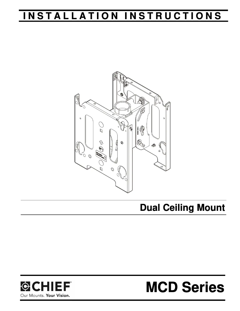 First page image of the manual for MCD6243