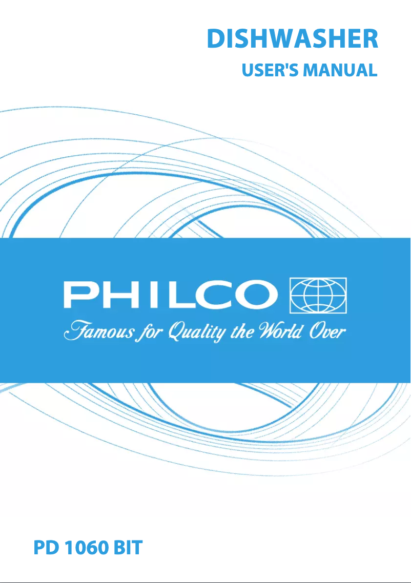 Page 1 of the manual User Manual Philco PD 1060 BIT
