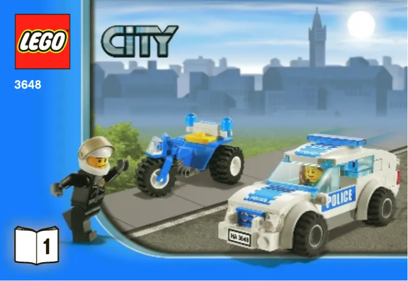 Page 1 of the manual User Manual Lego Police Chase