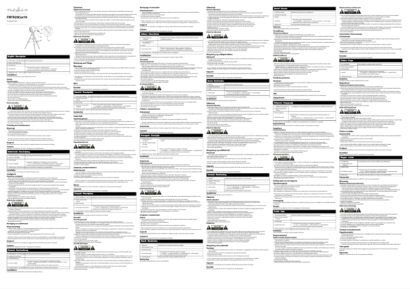 First page image of the manual for FNTR20CMT10