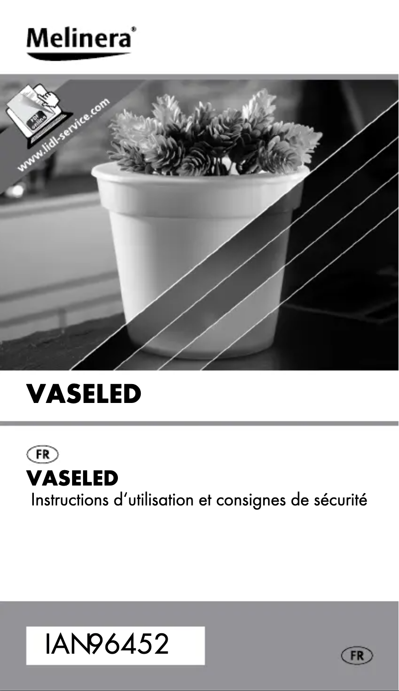 Page 1 of the manual User Manual Melinera Z31959