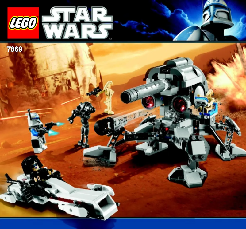 Page 1 of the manual User Manual Lego Battle for Geonosis (TM)