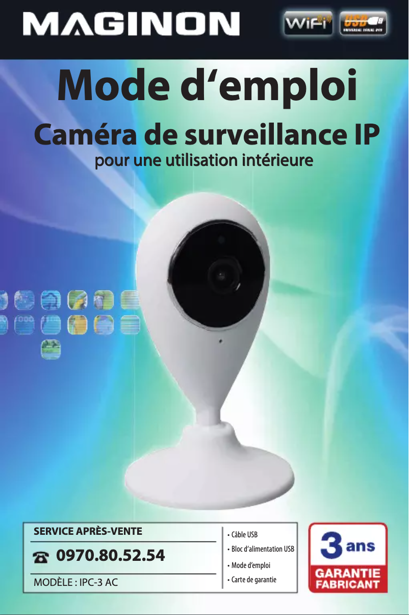 First page image of the manual for IPC-3 AC