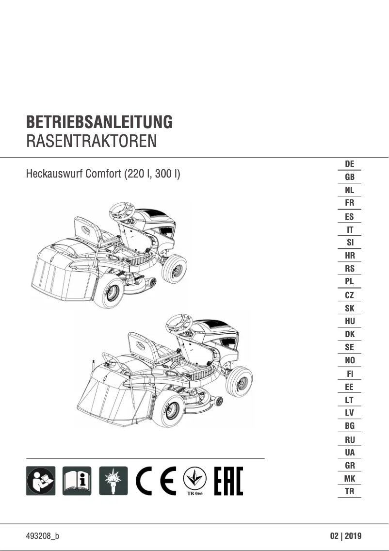 Page 1 of the manual User Manual AL-KO 15-93.2 HD-A Easy