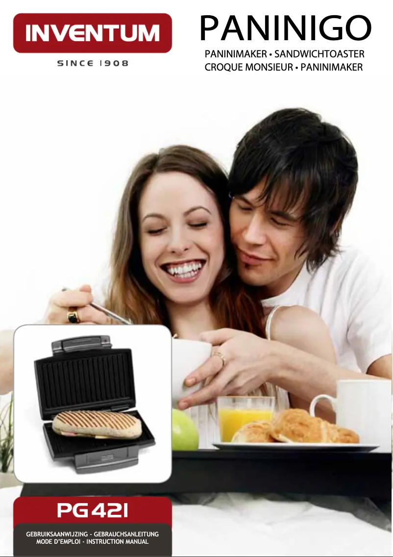 First page image of the manual for PG421