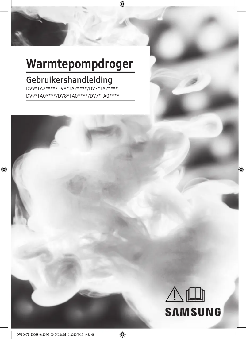 First page image of the manual for DV90TA240TH