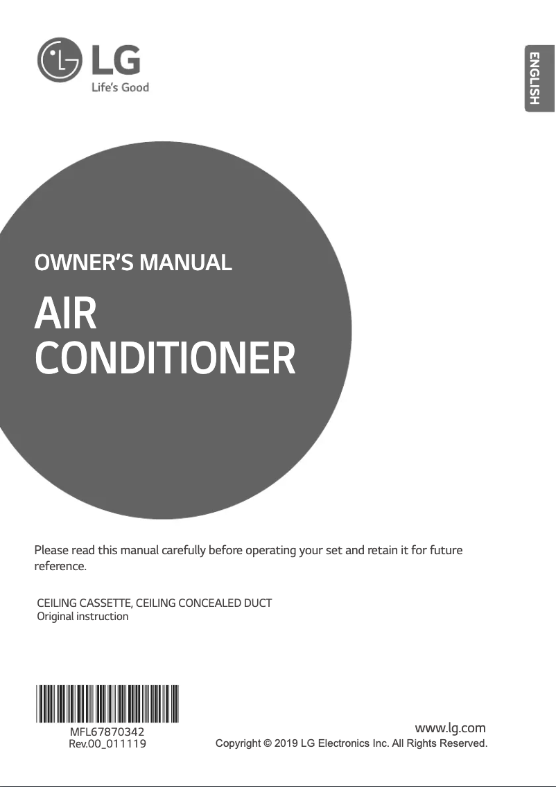 First page image of the manual for UTN24R