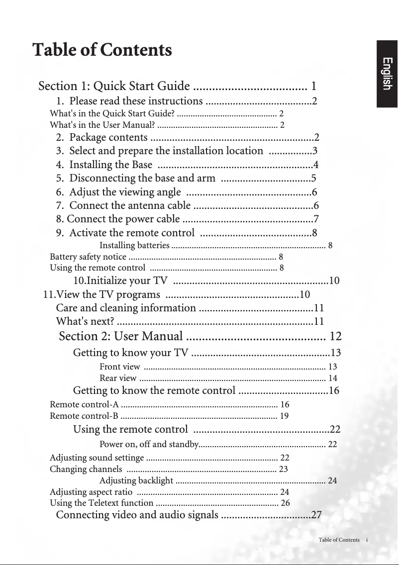 Page 1 de la notice Manuel utilisateur BenQ SE2241