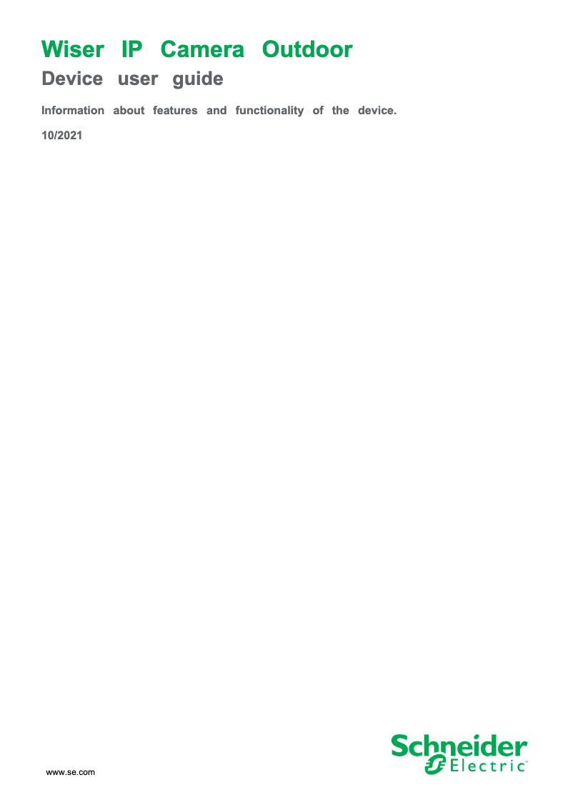 First page image of the manual for CCT724319