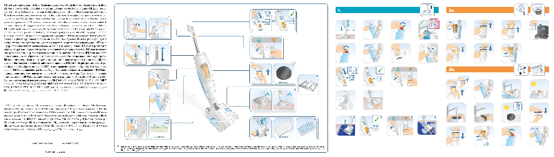First page image of the manual for Clean & Steam VP7591