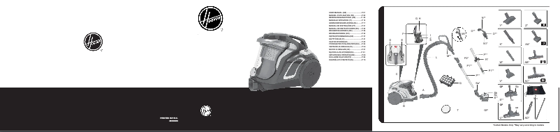 First page image of the manual for H-Power 700 HP720PET 011