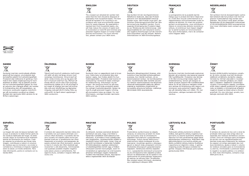 First page image of the manual for SKOVEL