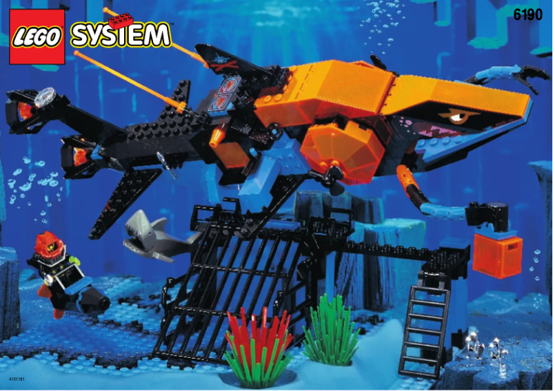First page image of the manual for AQUASHARK BASE
