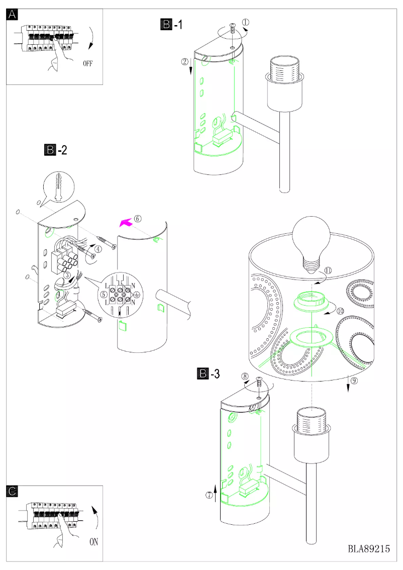 First page image of the manual for Indo