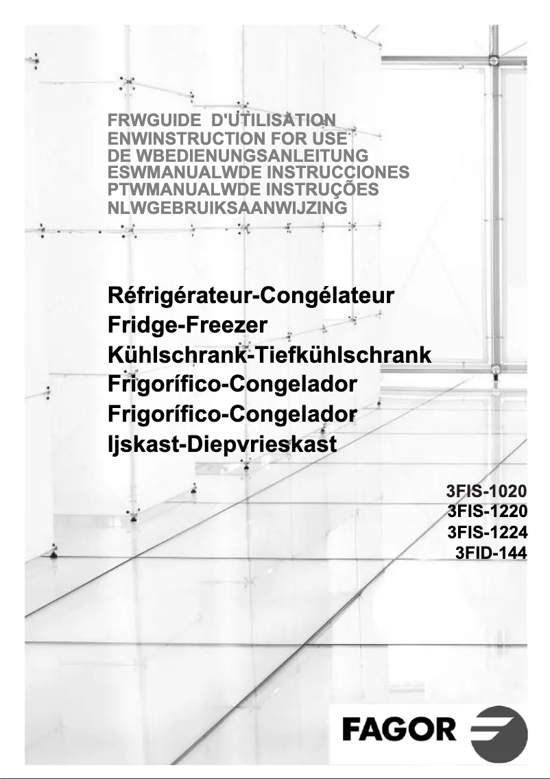 Page 1 of the manual User Manual Fagor 3FIS 1020