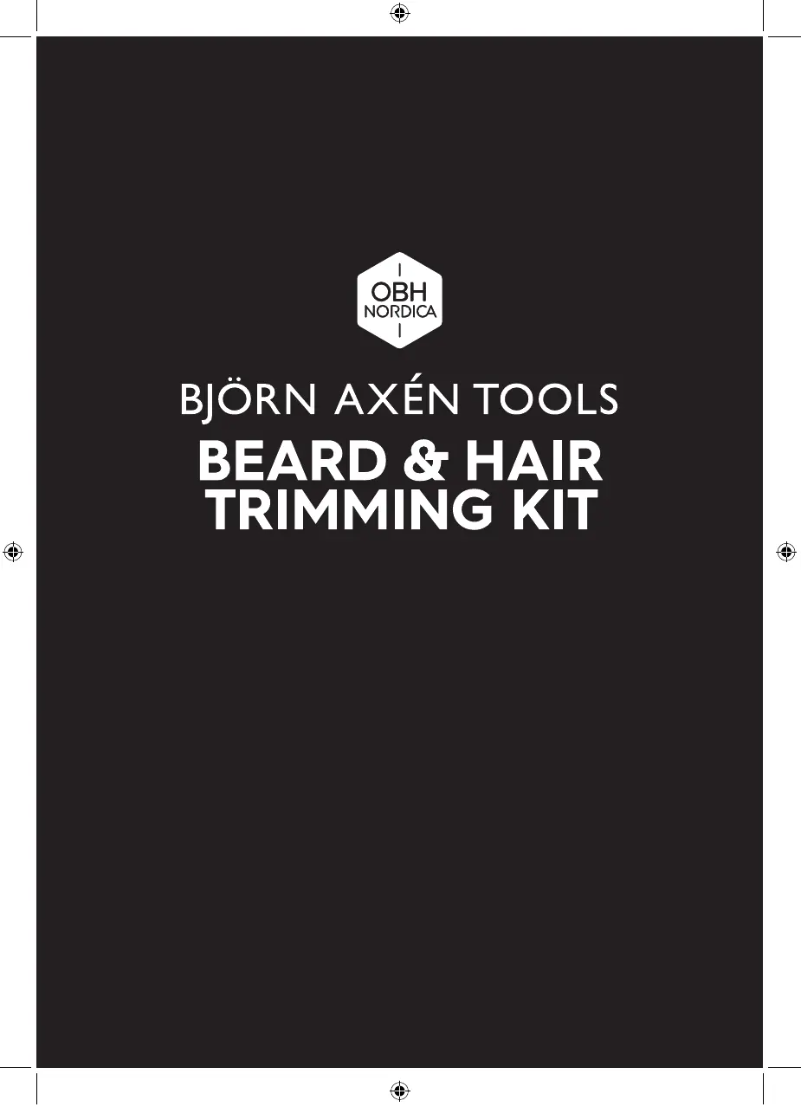 First page image of the manual for Björn Axén HH4500N0