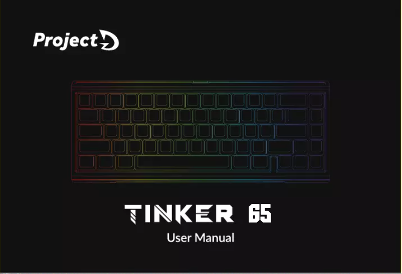 Page 1 of the manual User Manual Ducky Tinker 65