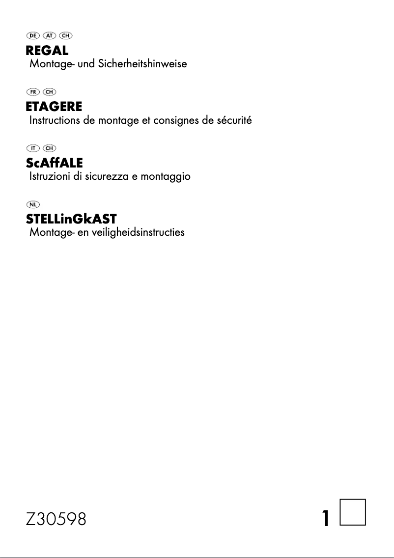 Page 1 of the manual User Manual Livarno Lux IAN 57205