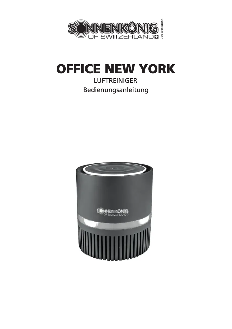 First page image of the manual for Office New York