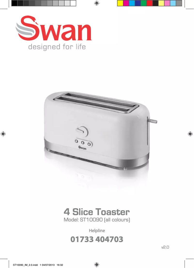 Page 1 de la notice Manuel utilisateur Swan ST10090