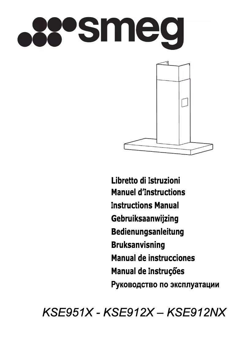 First page image of the manual for KSE912NX