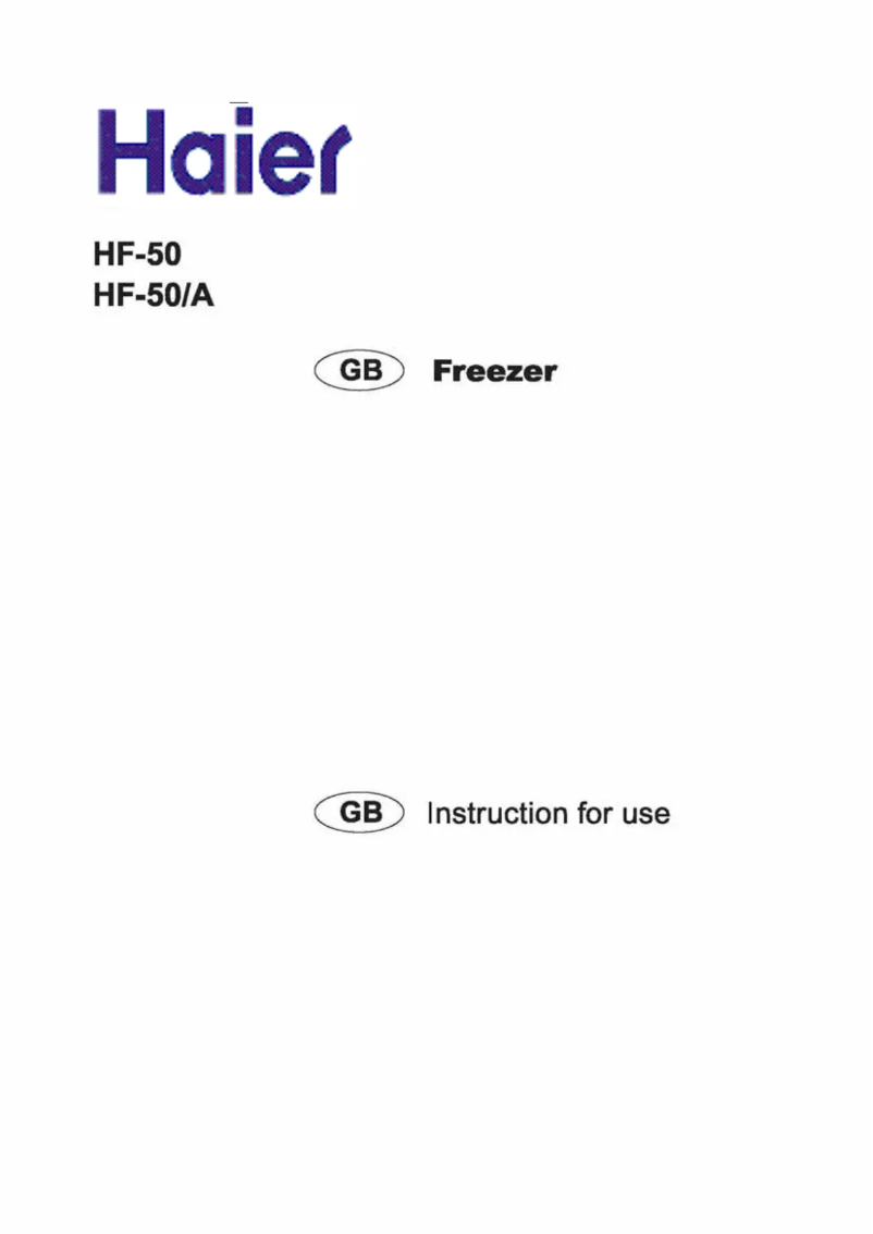 Page 1 of the manual User Manual Haier HF-50/A