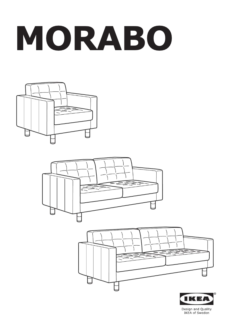 First page image of the manual for MORABO 204.563.05