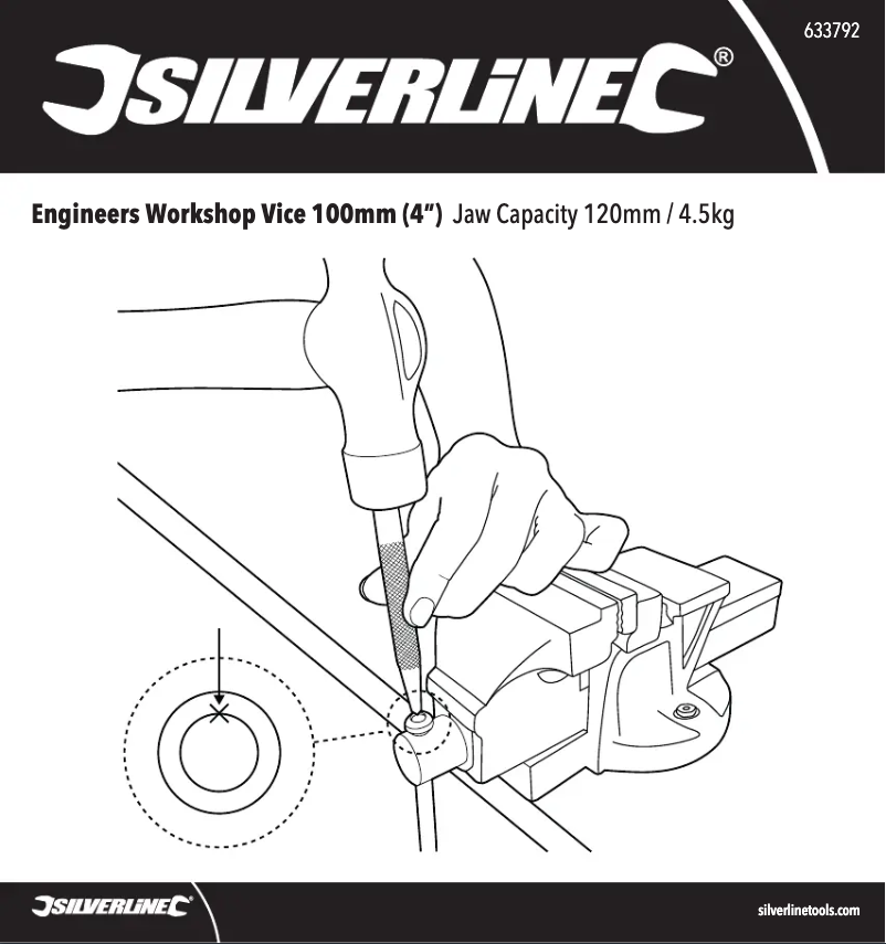 Page 1 de la notice Manuel utilisateur Silverline 633792