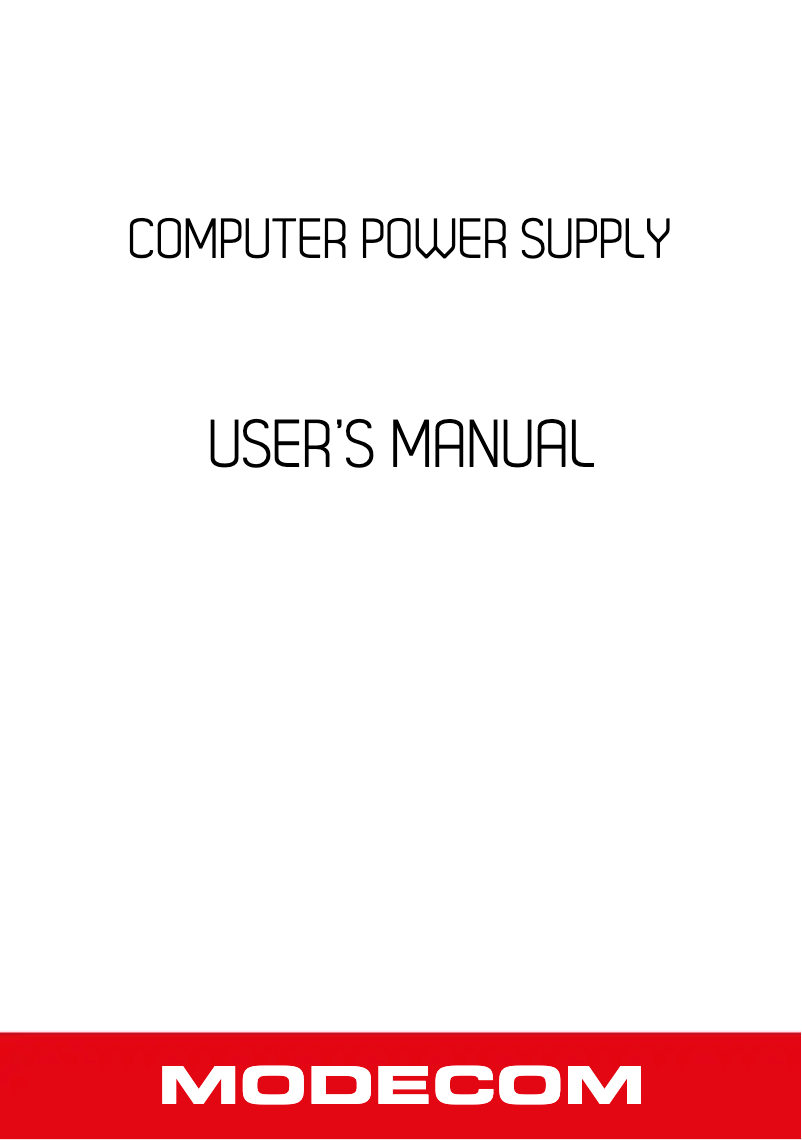 Page 1 of the manual User Manual Volcano Bronze 650W