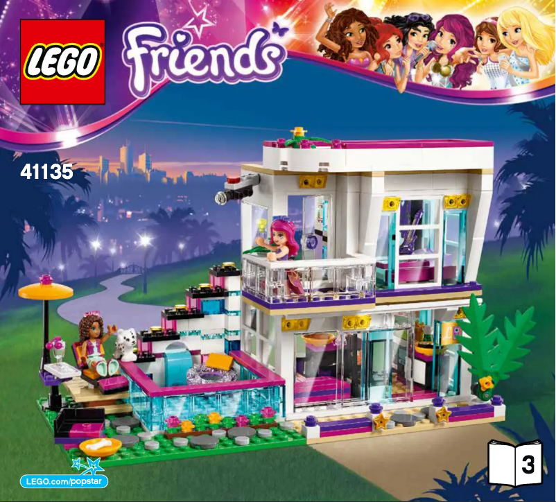 Page 1 of the manual User Manual Lego Friends 41135