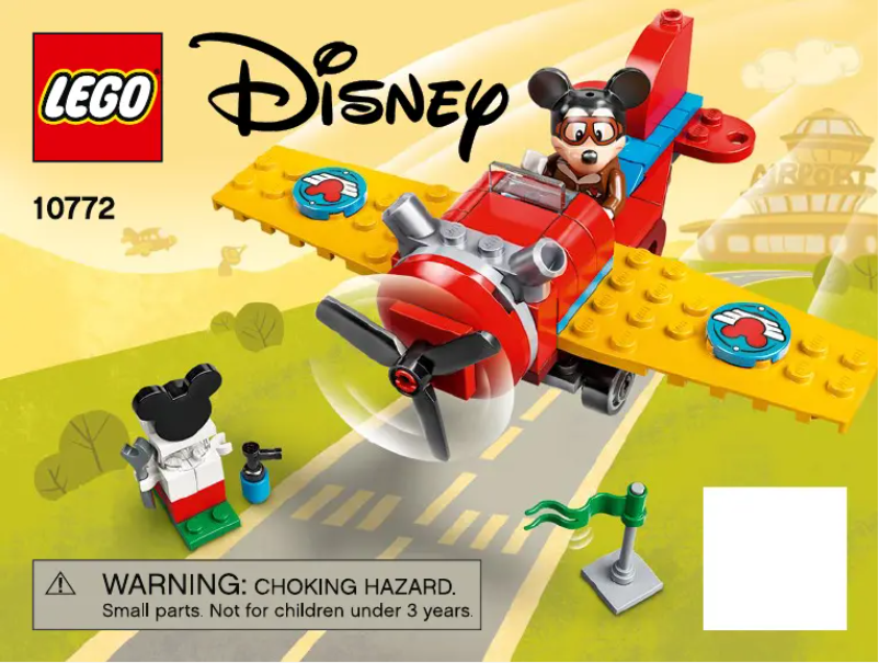 Page 1 of the manual User Manual Lego Disney 10772