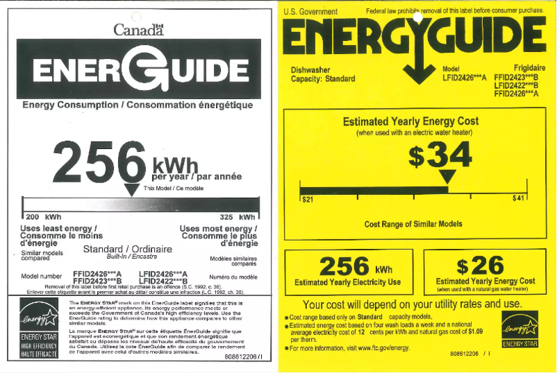 First page image of the manual for FFID2426TB