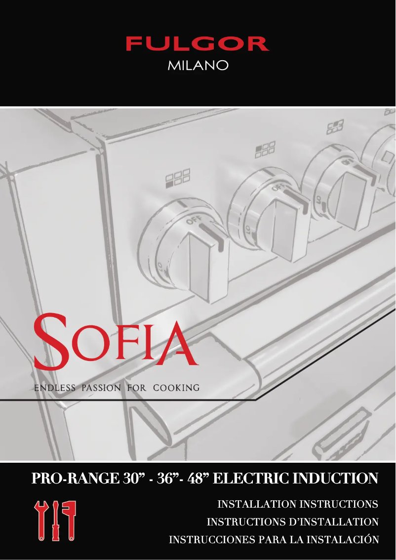 First page image of the manual for F6PIR487S1