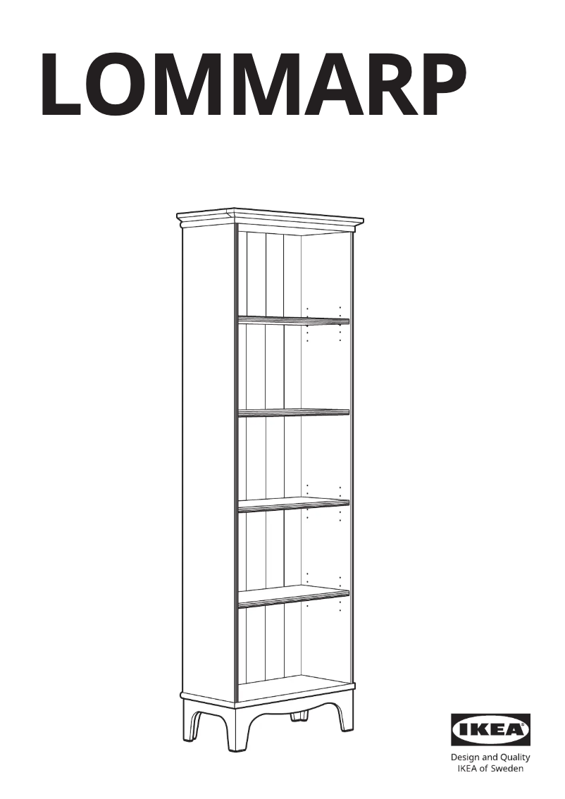 Page 1 of the manual User Manual Ikea LOMMARP 404.369.91