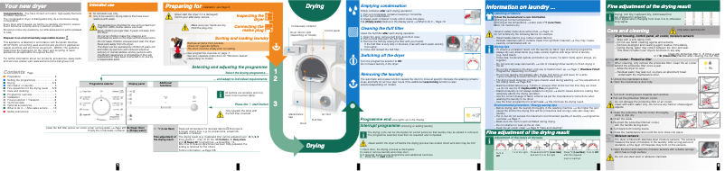 Page 1 of the manual User Manual Siemens iQ300 WT44E107FI