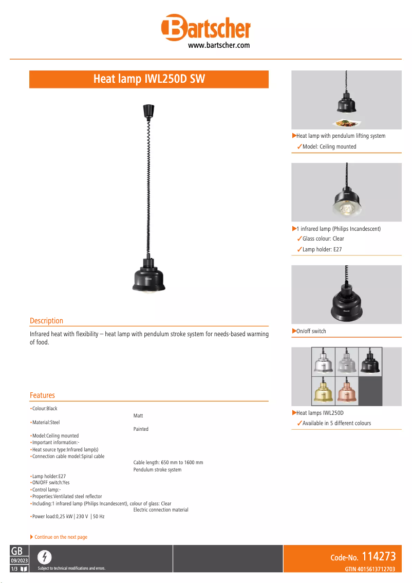 First page image of the manual for IWL250D SW