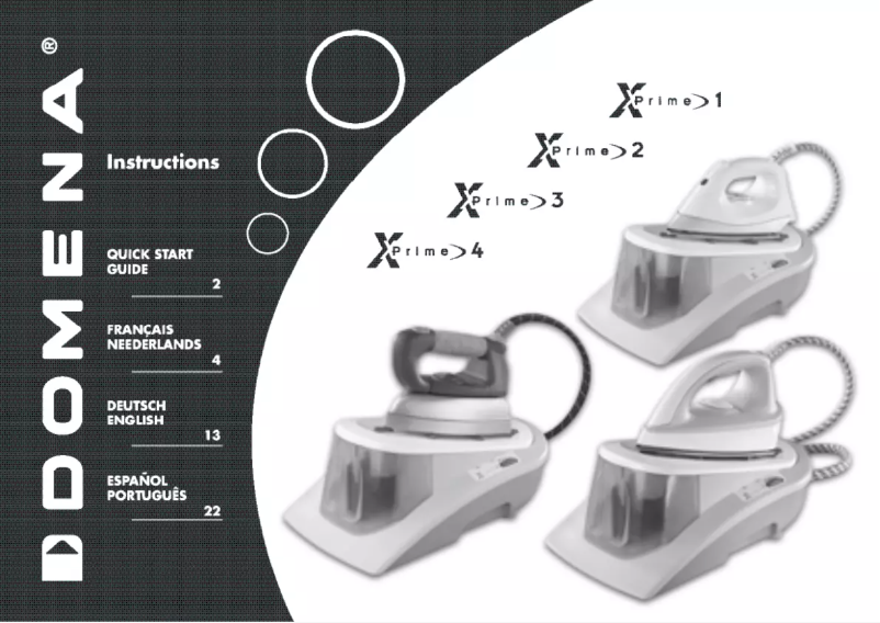 First page image of the manual for X prime 2