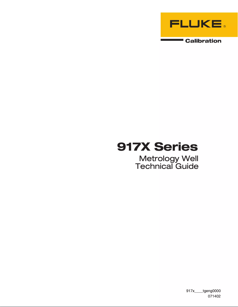 First page image of the manual for 9170