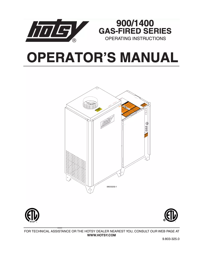 First page image of the manual for 1474P