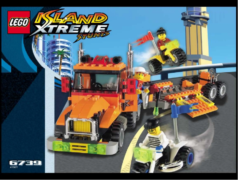 First page image of the manual for Island Xtreme Stunts 6739