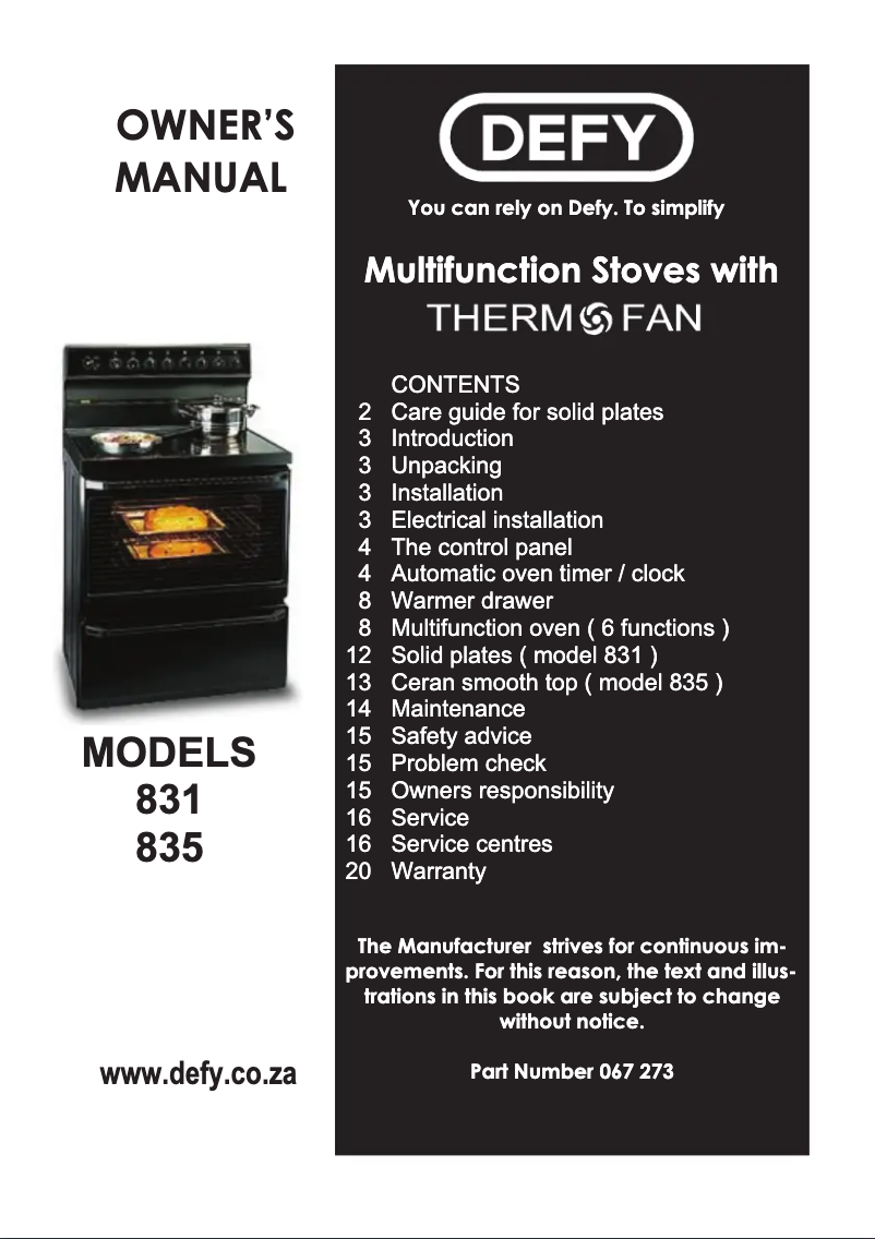 First page image of the manual for DSS497